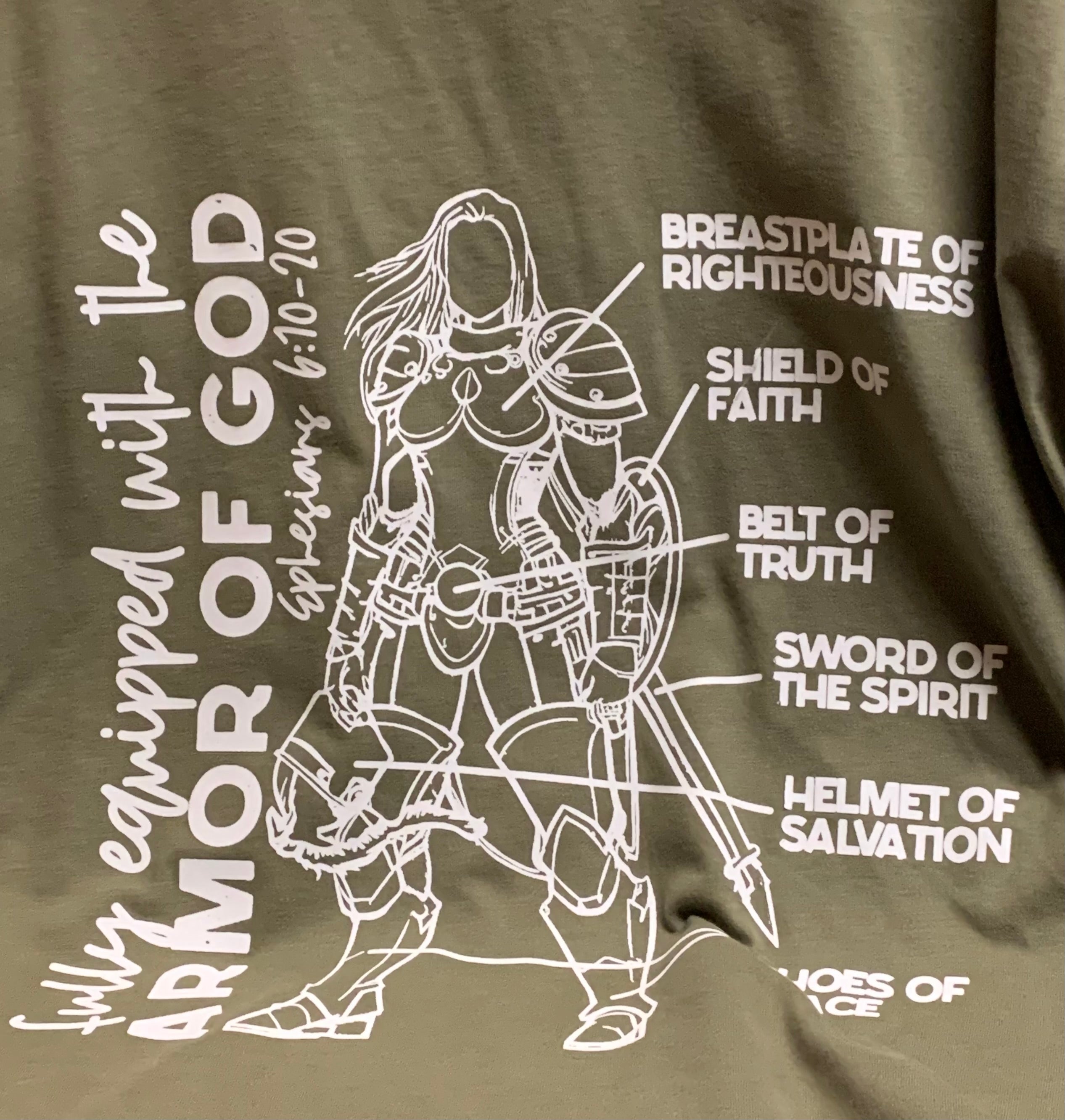 Full Armor of God Women’s version – UnicornsJewels