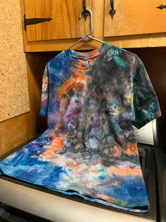 Unusual One Of A kind Tie Dye Shirt Large