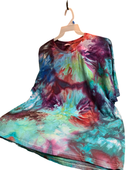 Amazingly Designed 3X Short sleeve tie dye t-shirt