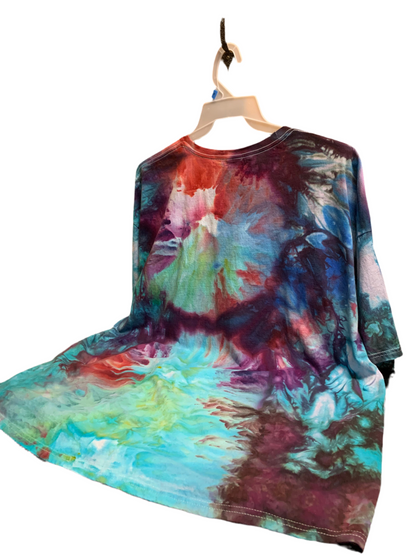 Amazingly Designed 3X Short sleeve tie dye t-shirt