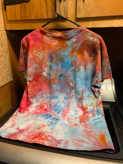 Stunning One Of A Kind Tie Dye Shirt M