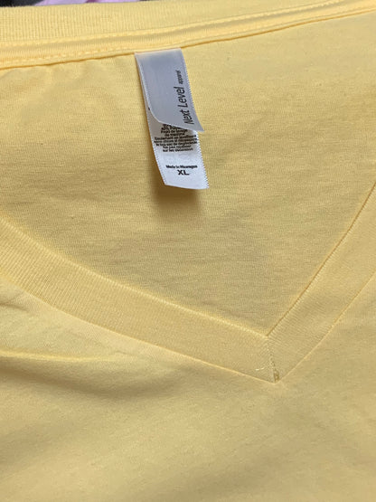 Yellow Be Happy  Short Sleeve XL