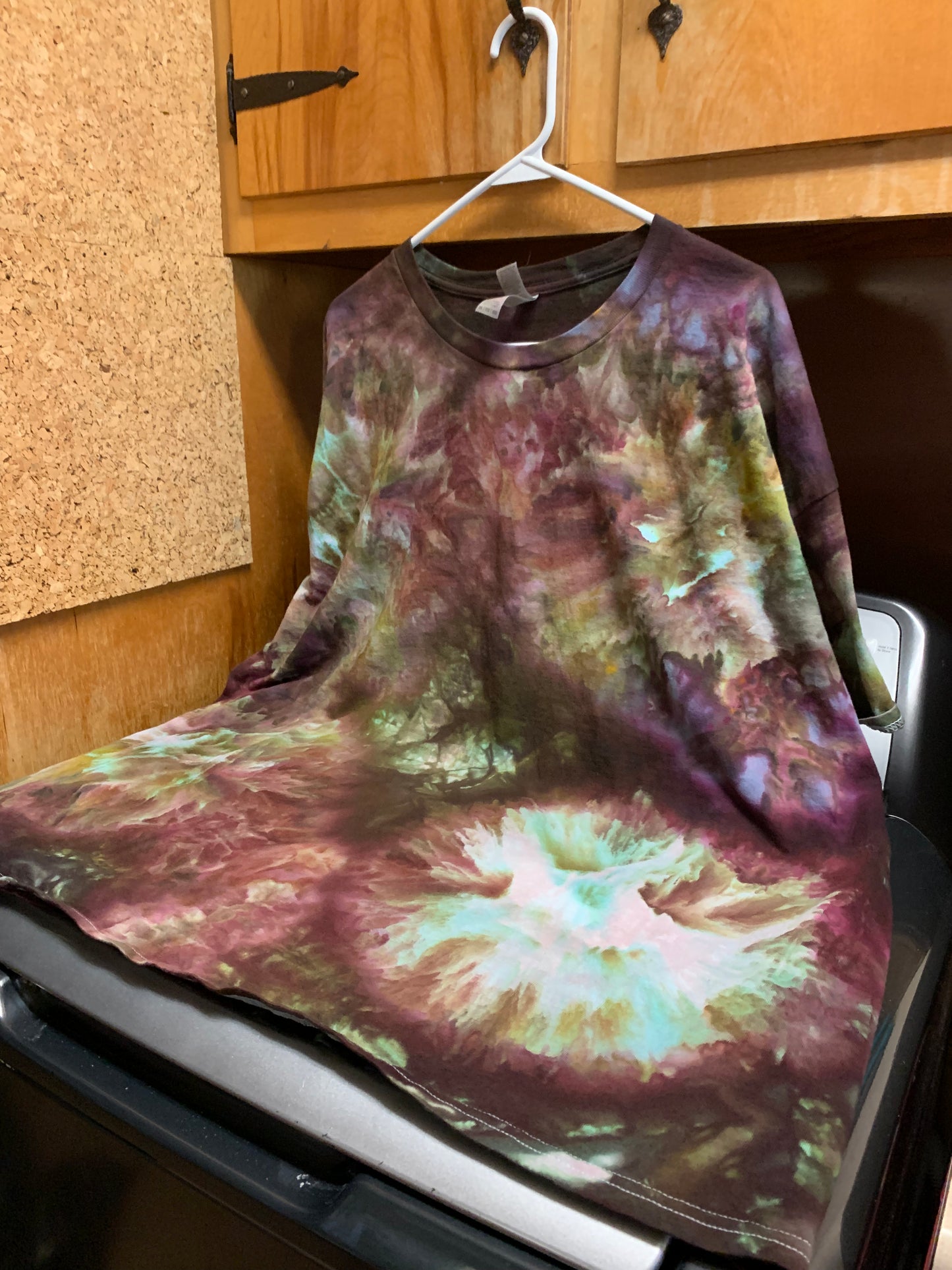 Beautiful Earthy Tie Dye One of a Kind Shirt 3X