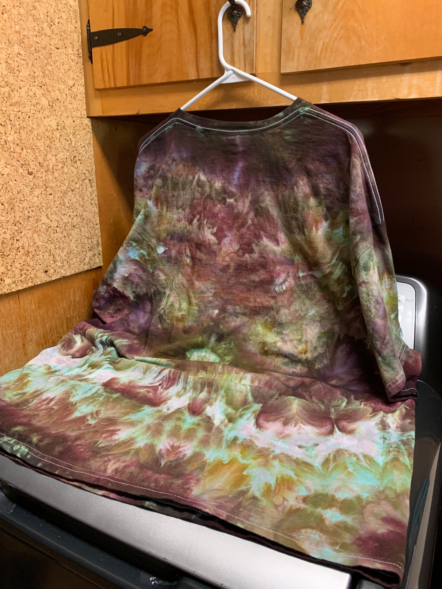 Beautiful Earthy Tie Dye One of a Kind Shirt 3X