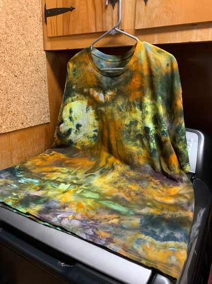 Camouflage Looking Tie Dye Shirt 3X