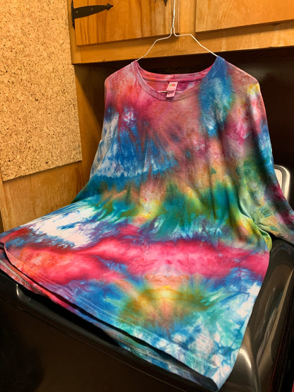 Rainbow Style Tie Dye One of a Kind 3X