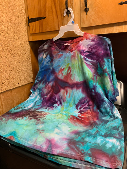 Amazingly Designed 3X Short sleeve tie dye t-shirt