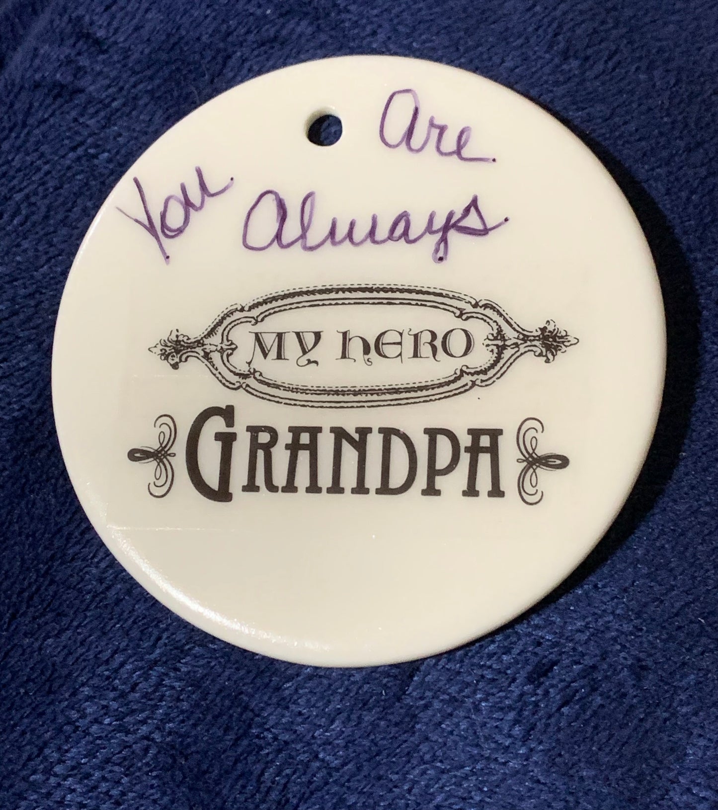 Individual Grandpa Ornament