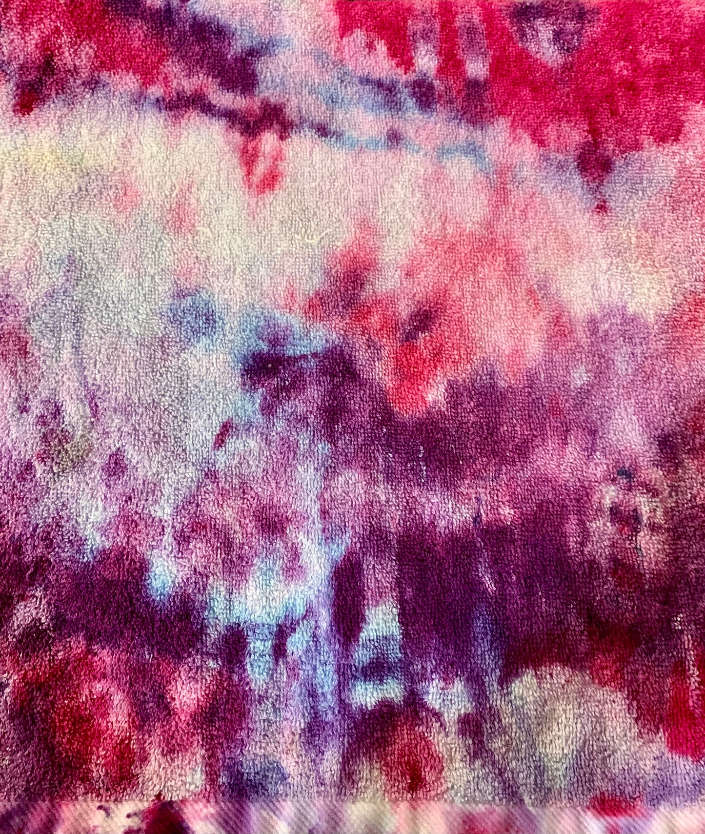 Mystery Ice Dyed Large Beach/Bath  Towel