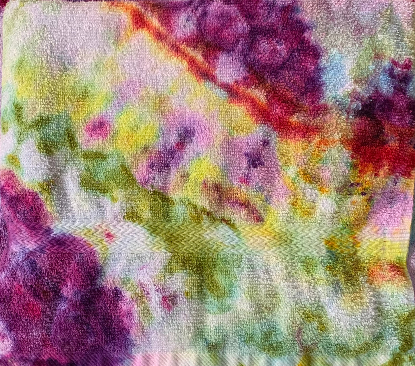 Tie Dyed Bath Towel